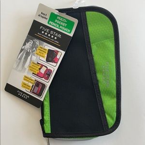 Five Star Multi Pocket Pencil Pouch